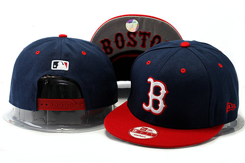 Boston Red Sox Blue Snapback Hat YS 0528